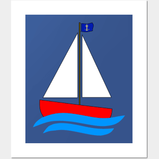 Sailboat Posters and Art